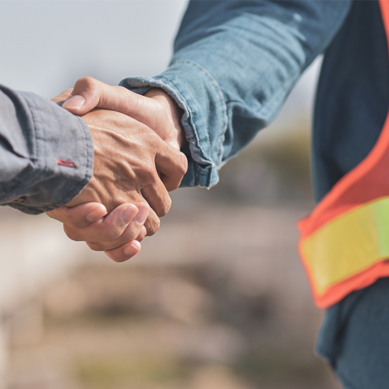 concrete scanner handshake